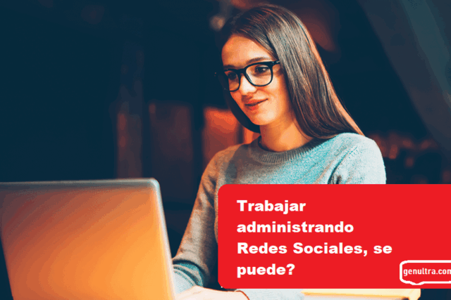 trabajar en redes sociales