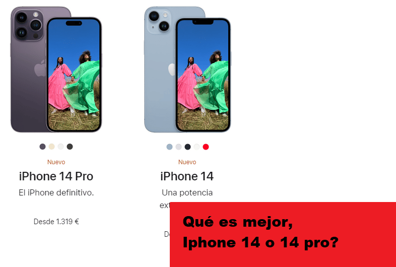 Iphone 14 vs Iphone 14 Pro, vale la pena comprarlo o mejor esperar al Iphone 15?